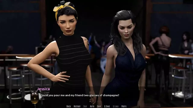Become a rock star: bartender and two hot chicks ep 10