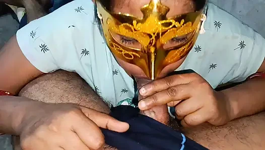 Cumshot in Mouth Indian Bhabhi Sucking Big Black Dick Face Fucking Oral Sex Blowjob Video