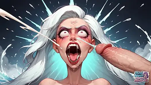 Beyaz saç kaosu: akıllara tadan saç çekme orgazmı!