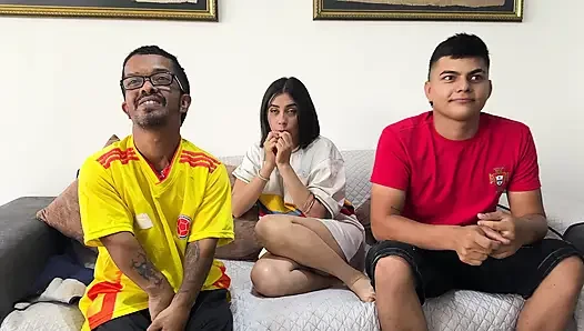 My Best Friend Crying While I His Wife For Losing The Colombia Vs Portugal Match Bet.