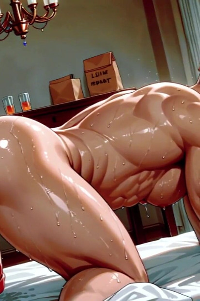 Hardcore gej grupni seks s umjetnom inteligencijom