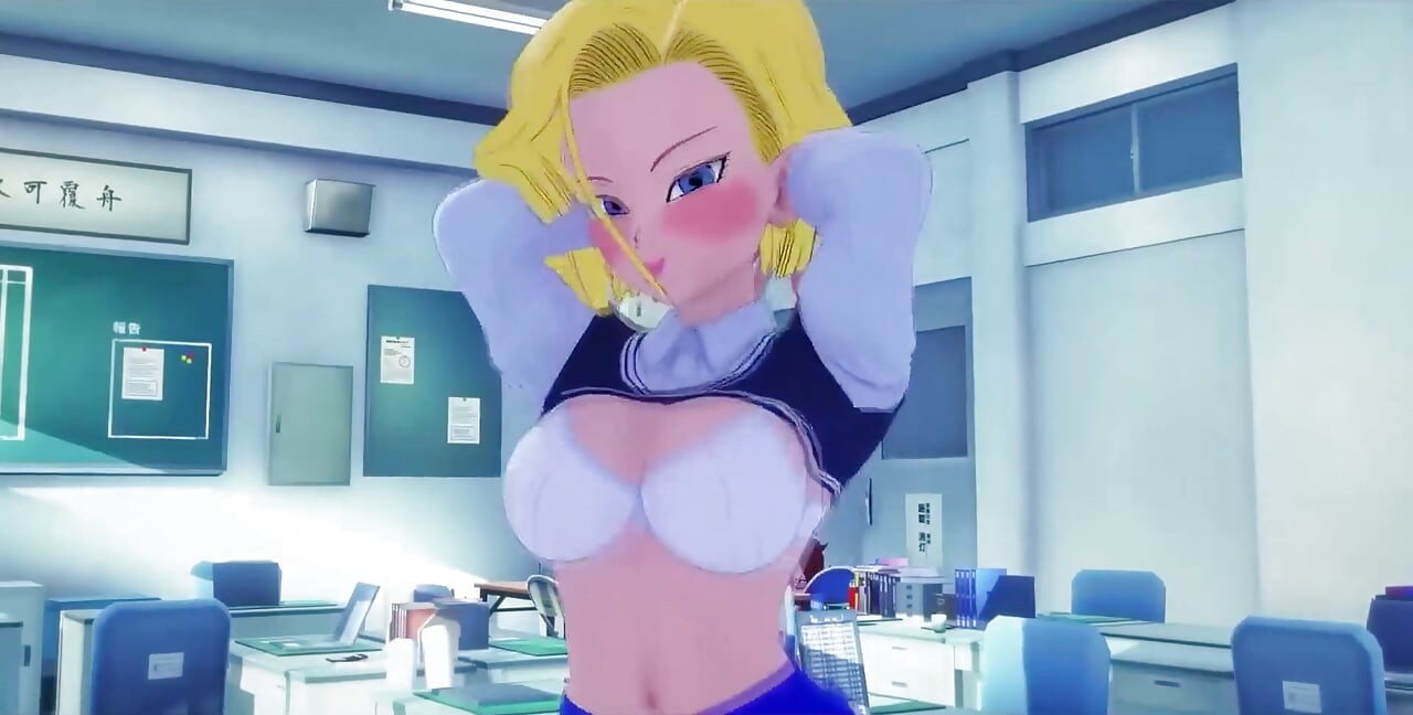 Dragon Ball Zex Chapter 2  Part 1  Android 18 and Videl Want to Fuck Gohan but..