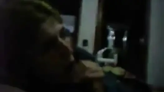 horny cute blonde wife sucks cock and receives cum in mouth