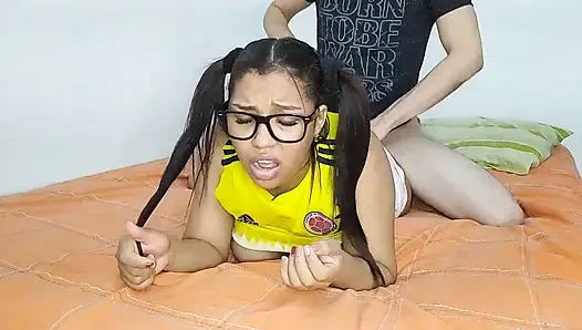 Amateur Porn "colombian Stepsister, Hot When Her Husband Went on a Trip to the United States and Invites His Stepbrother to Do D