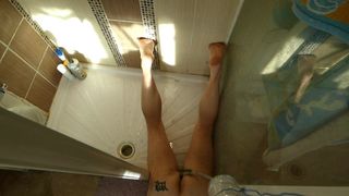 enema lavement in shower douches