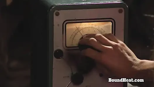 Naughty Skinny Blonde Lesbian Slave In Bondage With Merciless Madame