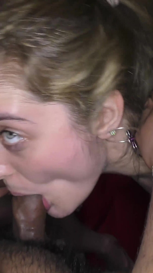 Wild Blonde and Brunette Are Eager to Get Their Reward's
