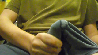 Another JO vid with cum all over my boxers