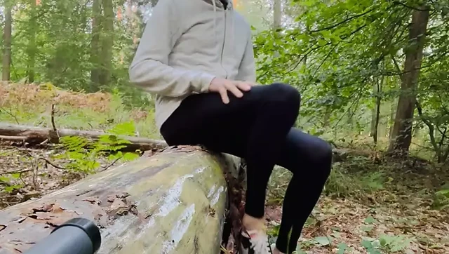 LEGGINGS IN FOREST AND CUM