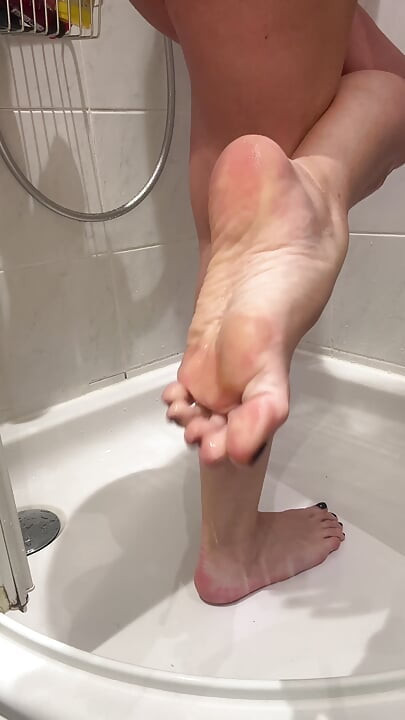 Lavar los pies para los amantes de los pies