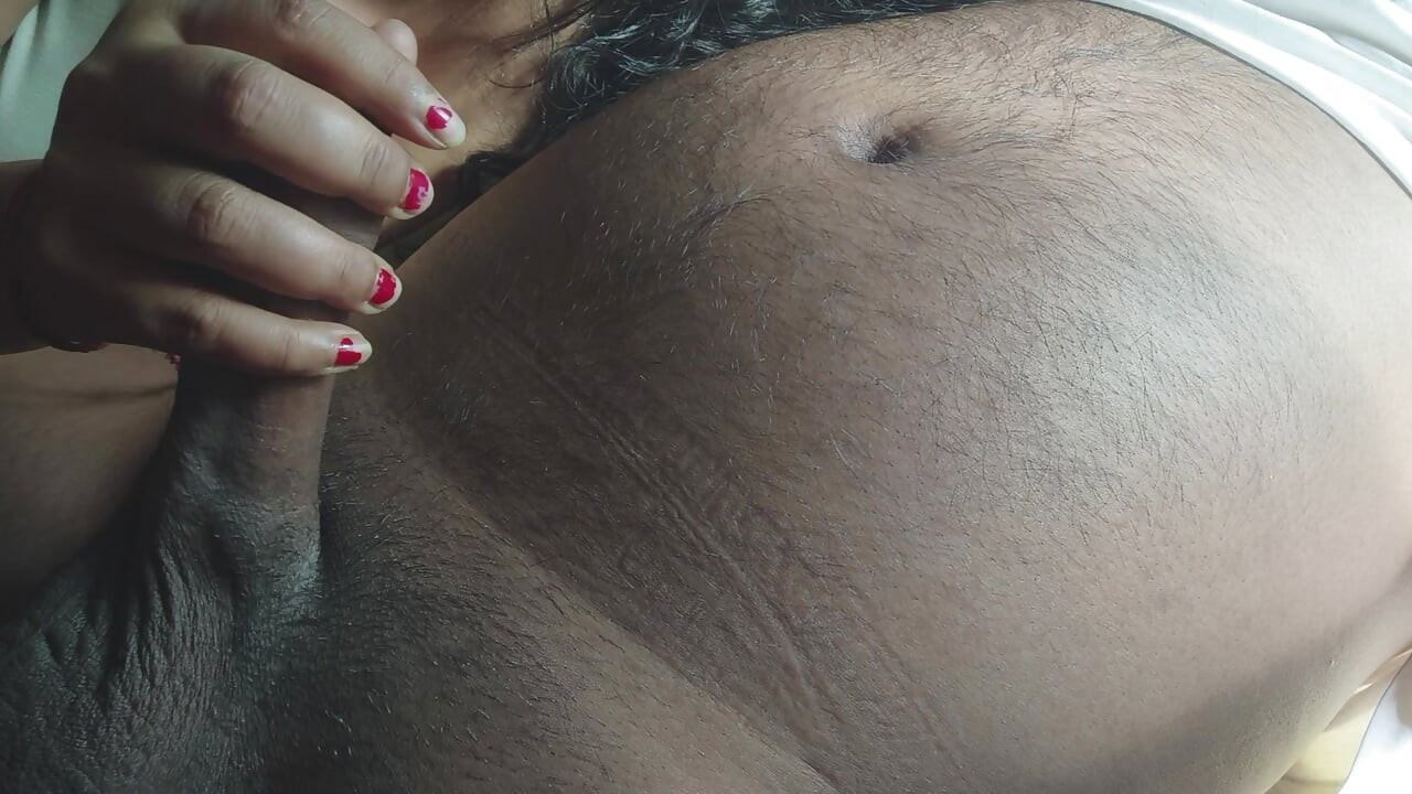 Penis Handjob at home with my girlfriend angelmona