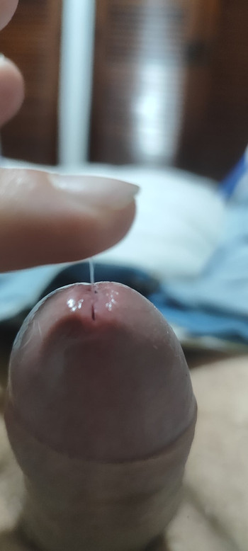 我从我的伴侣那偷偷地为我的情人自慰