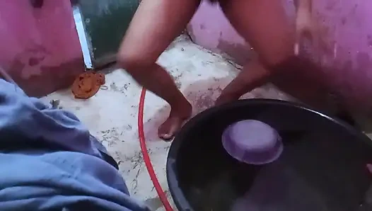 My stepmom always films herself in the shower to show off her big firm