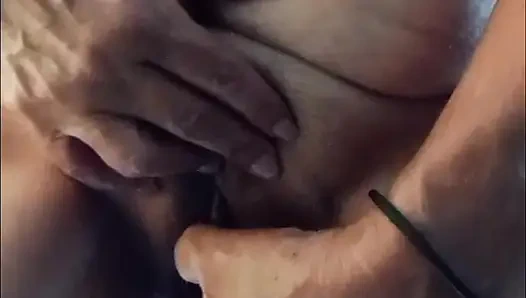 Возбужденная бабушка