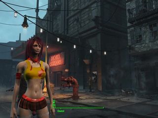 Сексуальная школьница Fallout 4 2
