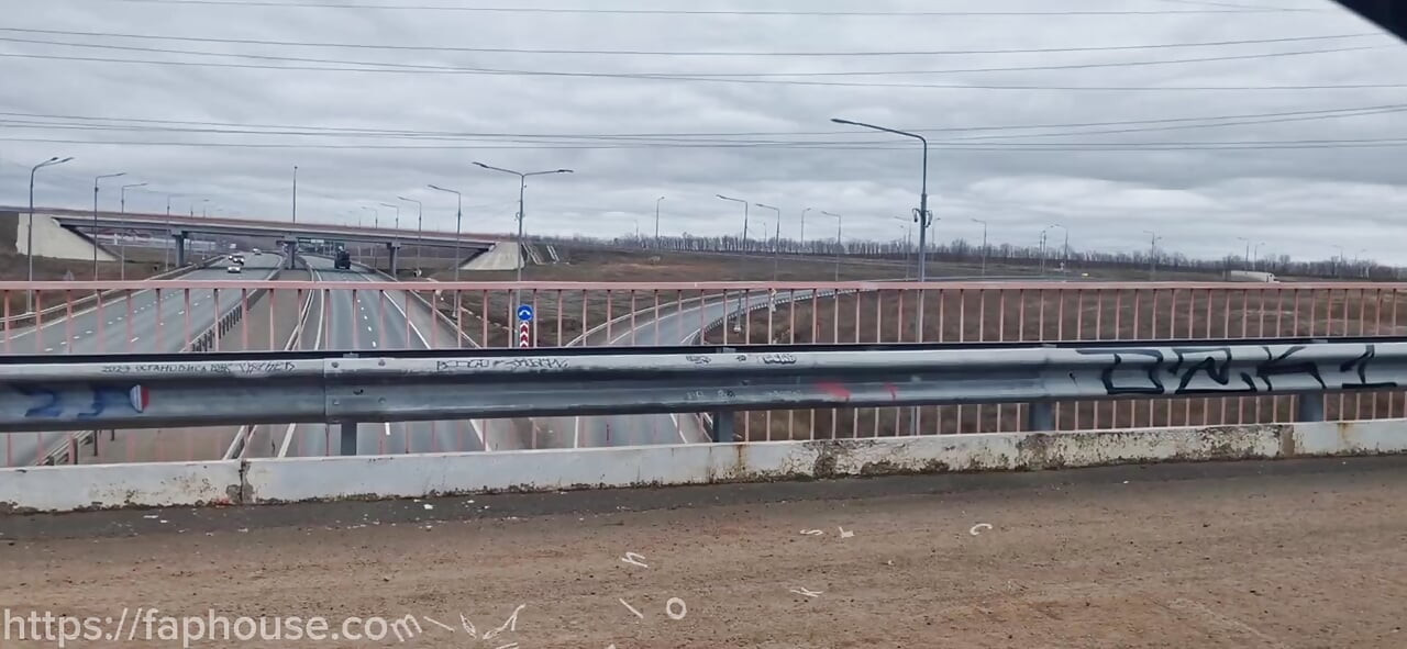 A Stranger Fucked Me in My Car on the Highway and Covered Me in Cum!