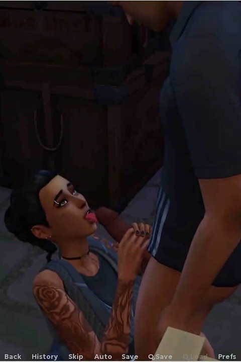 Insimology - Gameplay - Roleplay - Big Ass Tattoo MILF Fucks with Teen
