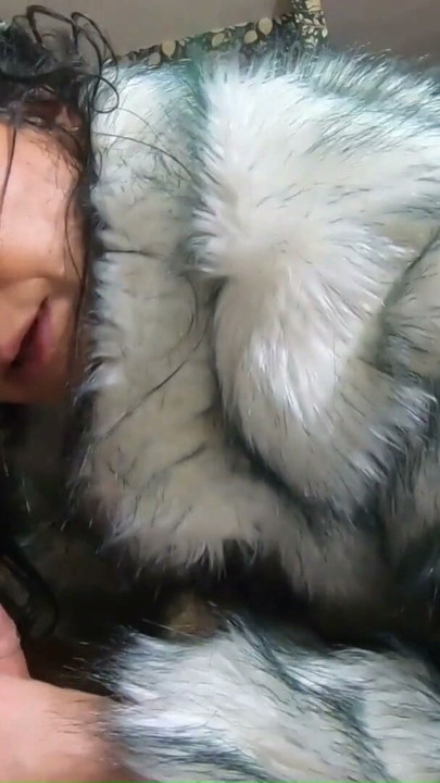 Fur Obsession Continues POV – Bare Hands Handjob, Deepthroat and Cum on My Coat | Clip 1