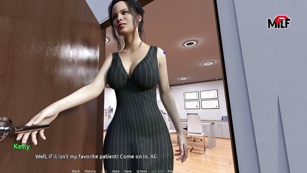 Futa Health Care episodio 1 un chequeo convertido en amor inesperado por la doctora Kelly