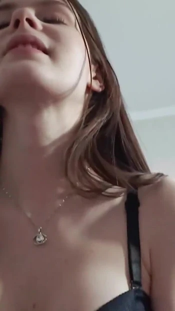 Captivating moment from "My stepsister noticed how I was jerking her off with my panties and decided to help!!!"
