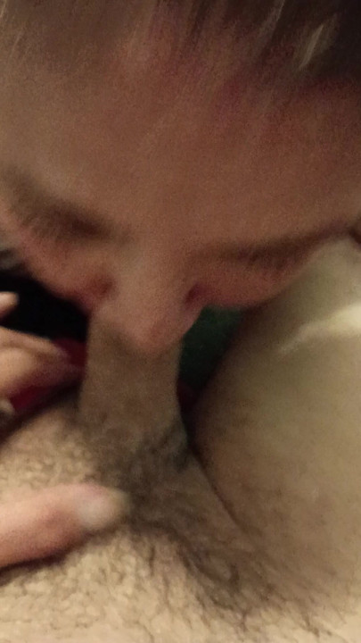 A little quick session ,  She loves draining my fat cock !