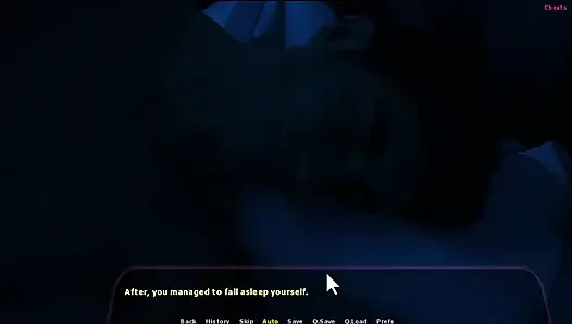 Haley Story #5 - Johannes tried to play with Haley's pussy