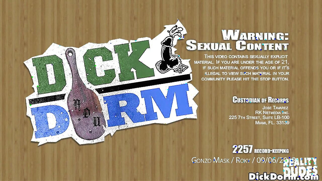 Reality Dudes - Shane, Luke Adams and the Other Guys Turns Hanging Out in a Dorm Into a Full on Gay Orgy Session