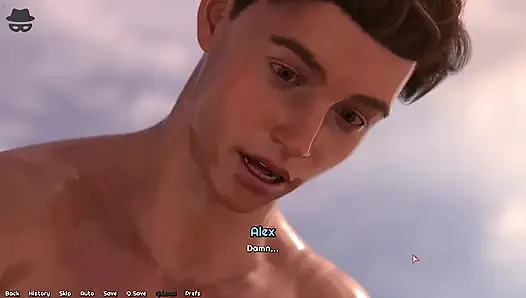 Stepson Massaging Stepmom Boobs And Rubbing Her Pussy In Beach
