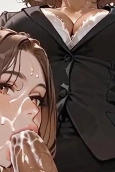 Trans Babes Sucking Hard Dicks with Lots of Saliva, Animation Hentai Trans