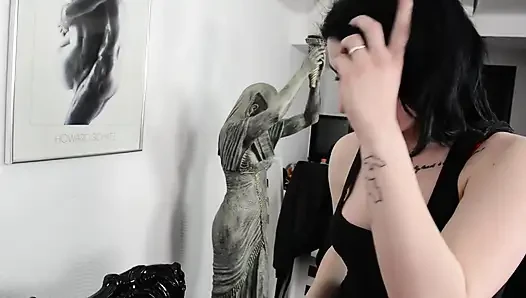 Faceslapping - ich werde dein süßes gesicht mit meinen stromklatschen von top-domina Zafira zerstören