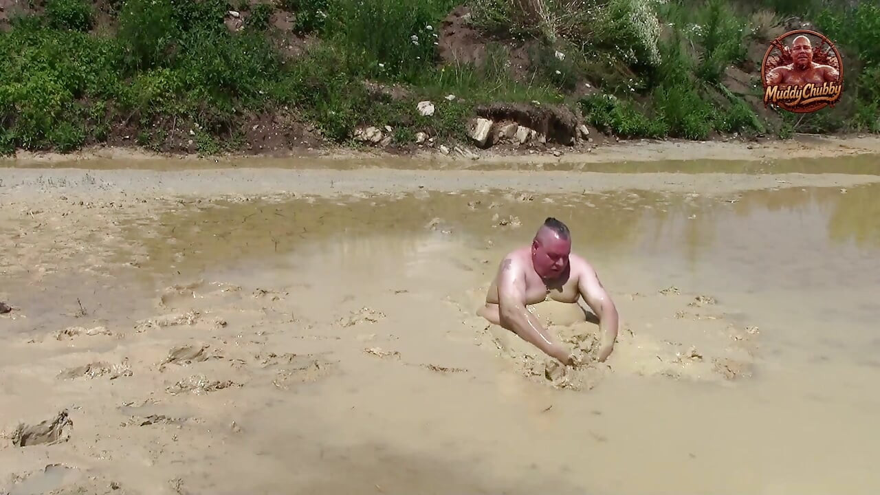 Me Playing in Deep Light Mud
