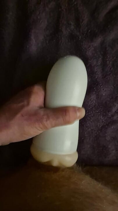 Pocket pussy cum