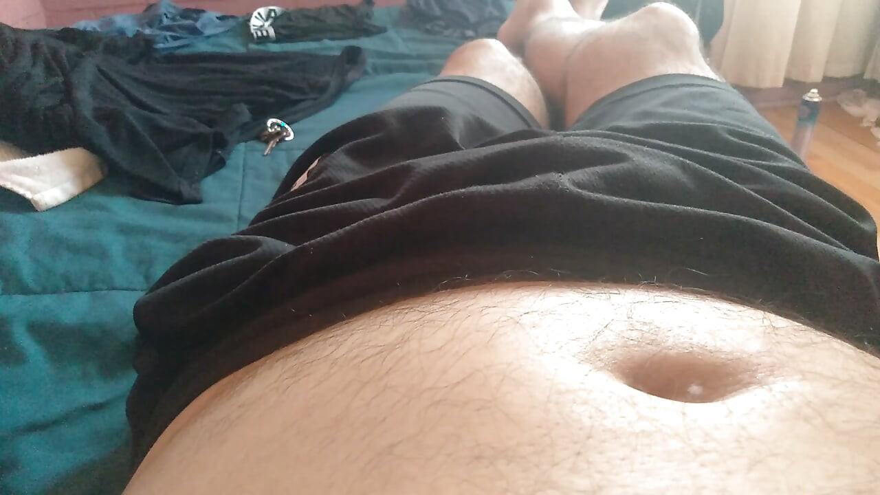 strongman wants a massage for his monster cock in private