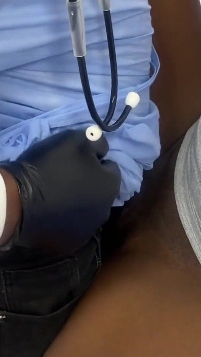Grandmother tells the doctor to touch my vagina that I haven't used it for a long time | Clip 3