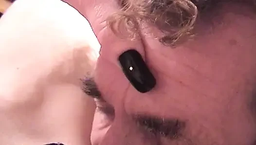 Huge Tits Blondie Enjoys Hardcore Sex with Two Dudes