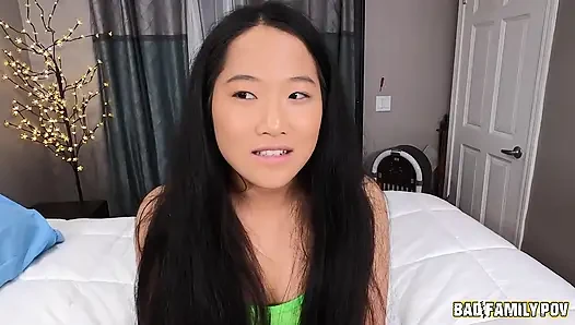 BadFamilyPOV - Alona Bloom's Late Night Deal - Stepdaughter Negotiates with StepDaddy's Dick