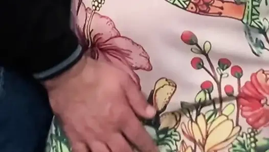 Cheating Wife Masturbated in a Crowded Subway