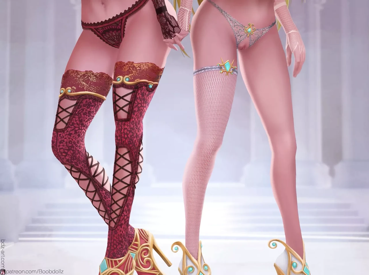 Pyra & Mythra breast expansion
