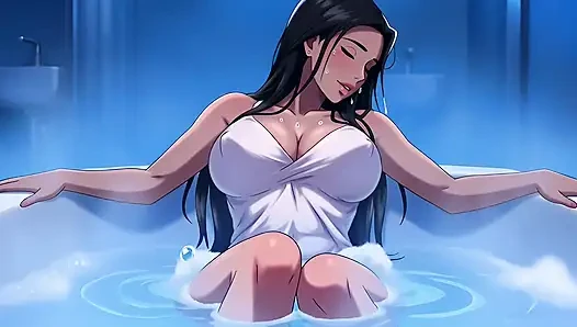 Gorgeous Apache Indian woman gets fucked hard in all holes and gets a creampie inside