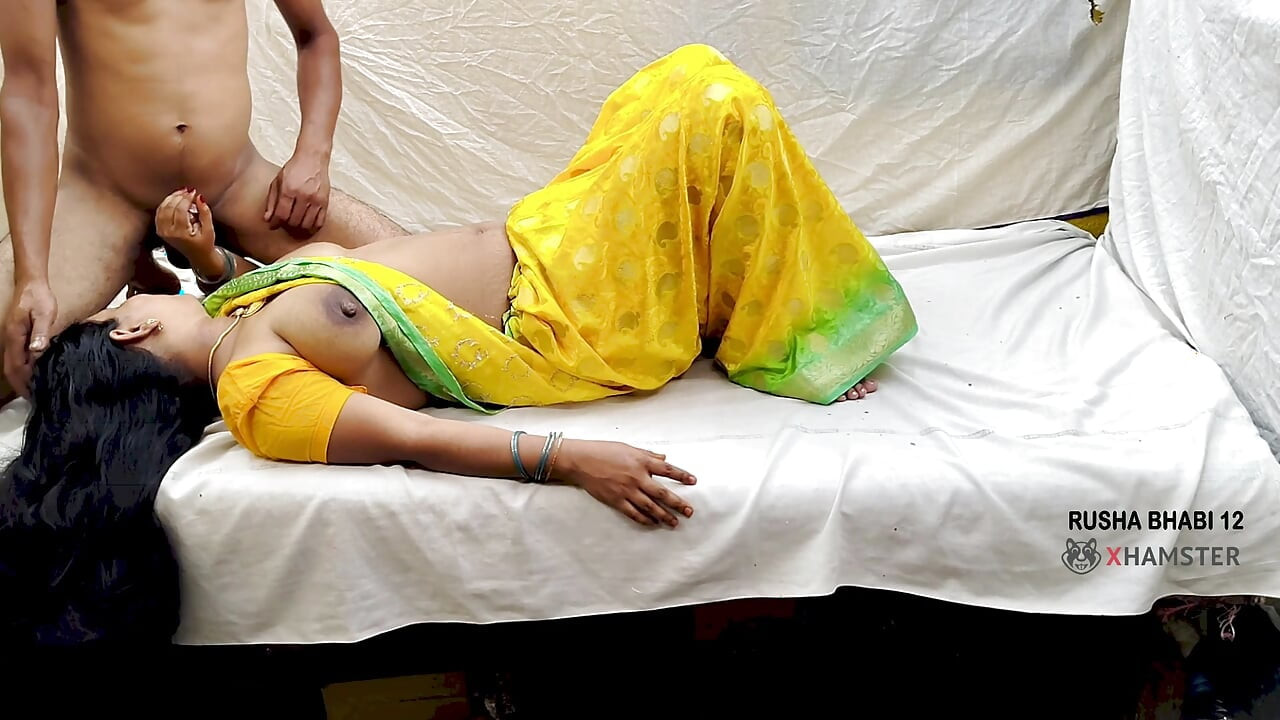 Beautiful indian deshi bhabhi with devor after a long time fucking enjoy time video.( Full Bangla Voice)