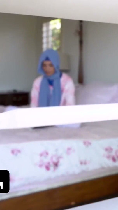Inexperienced Arab Teen Lets Her Best Friend Cover Her Hijab With Love After A Passionate Sex Session | Clip 1