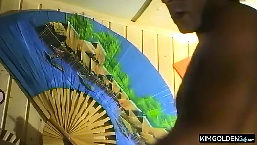 Blonder Hengst voegelt geile Blondine hart