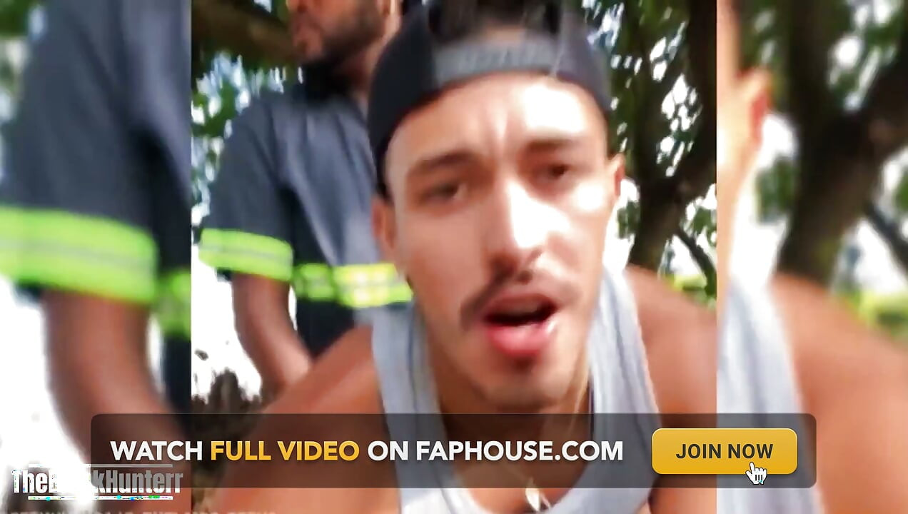 Filling the Mouth of the Bastard with Cum in the Park