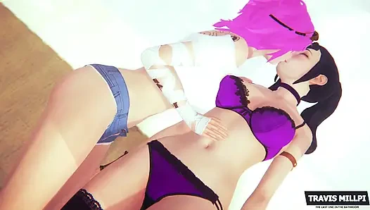 Caitlyn and Vi Going to Rest From Missions, I'm Not Your Cupcake She Said League of Legends Arcane