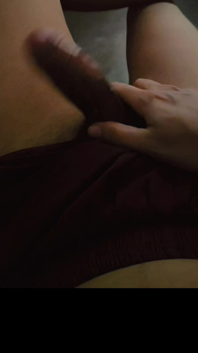 Indian boy slapping cock hard and moaning loud.