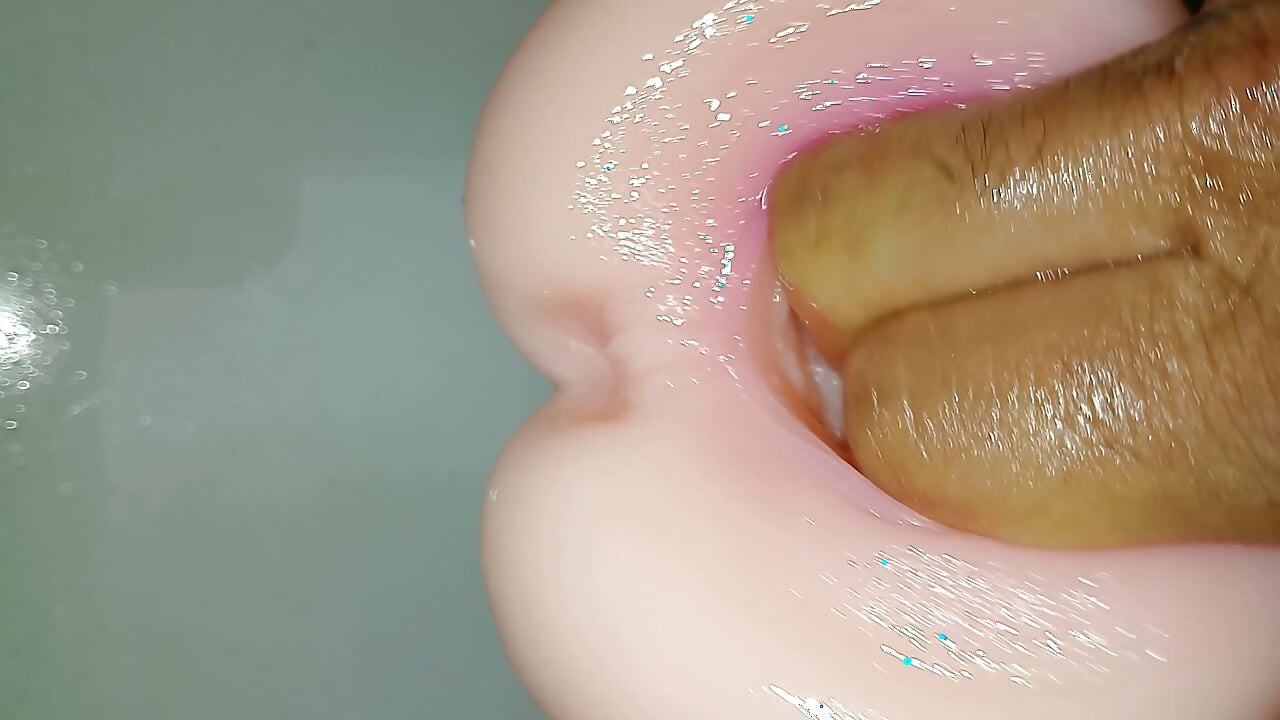 THREE FINGERS INSIDE PINK PUSSY, LILY TOY, MY COCK PINK TEA
