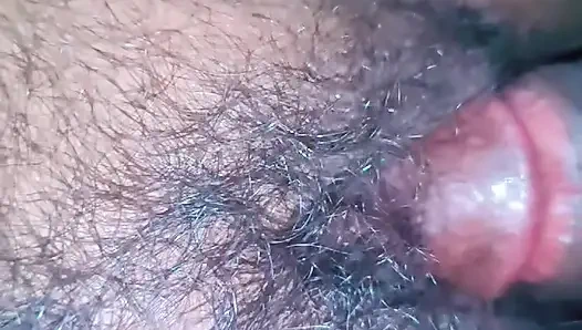 Pussy rubbing on cock