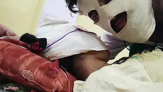 Hot and Petite secretary with big boobs taken to hotel