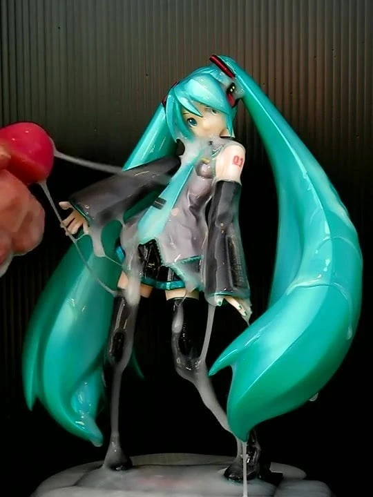 Miku Hatsune 06 figure bukkake(fakeCum)