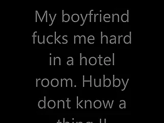 bare fuck, hubby dont know